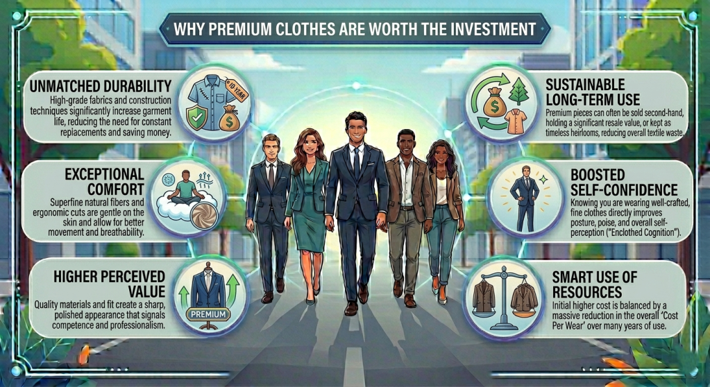 Why Premium Clothes Are Worth the&nbsp;Investment